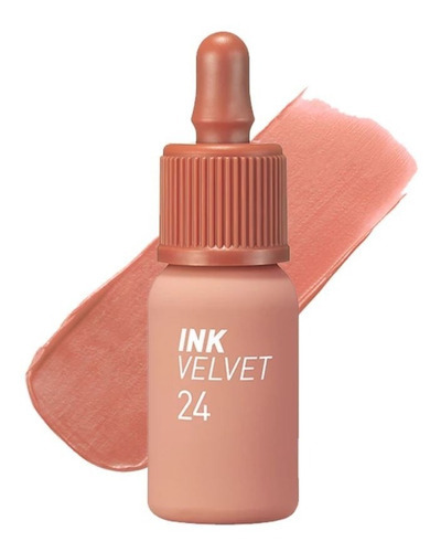 Labial Peripera Ink Velvet #24 Milky Nude Mate Coreano