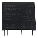 5 X Rele De Estado Solido G3mb-202p 5v 240v Ac 2a