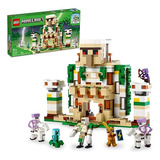 Lego Minecraft  A Fortaleza Do Golem De Ferro - 21250