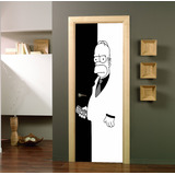 Vinilo Puerta Homero  Wall Stickers