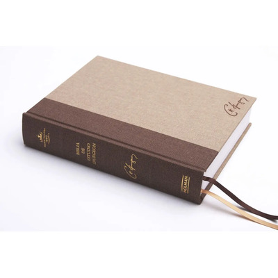 Biblia De Estudio Spurgeon, Marrón Claro, Tela Rv1960 | Meses sin interés