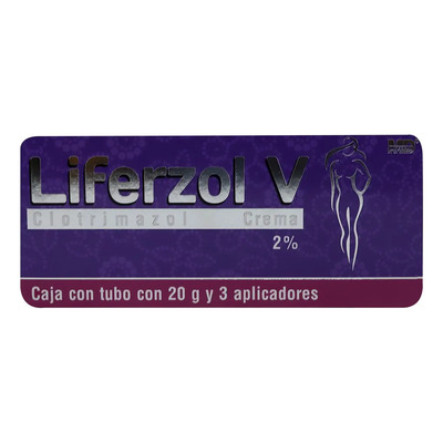 Liferzol-v Crema Vaginal 2% Tubo C\u002F20 G. Y 3 Aplics. | Envío gratis