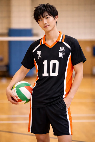 A Disfraz De Haikyuu Anime, Uniforme Del Equipo De Voleibol