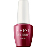 Opi Gelcolor Miami Beet Semipermanente 15 Ml Color Miami Beet