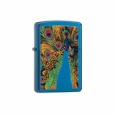 Encendedor Zippo 28035 Peacock Saphire Pavo Real Lelab 28910