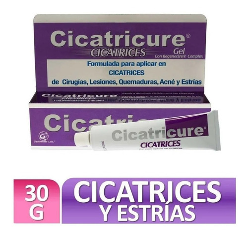 Cicatricure Gel Formulado Para Cicatrices Y Estrías 30grs