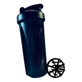 Vaso Shaker Mezclador Batido 600ml Genérico Color Negro