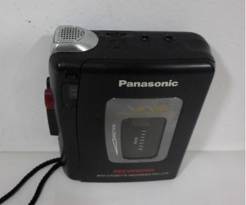Walkman Grabador Panasonic Parlante Micro Funciona C Detalle