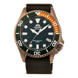 Reloj Orient Ra-ac0k04e10b Men's Japanese Automático/sinuo Color De La Correa Verde Oscuro Color Del Bisel Verde Musgo Color Del Fondo Verde
