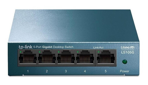Switch Gigabit De Mesa Com 5 Portas Ls105g, Tp-link