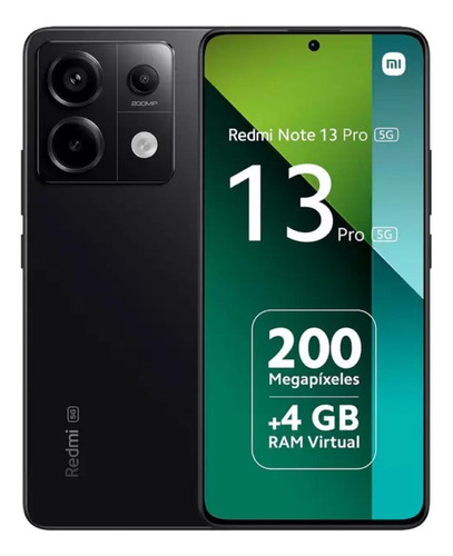 Redmi Note 13pro 5g 256gb 8gb Ram Preto Versão Global