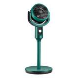 Ventilador De Pedestal Pie Portátil 3 Aspas Color Verde