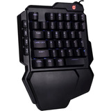 Teclado Mecânico Gamer Dazz Shuriken Rgb Switch Gateron Blue Cor De Teclado Preto