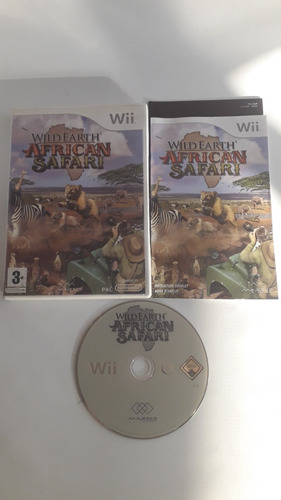 Juego De Wii African Safari  De Wild Earth - C2
