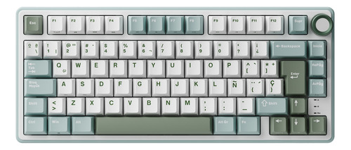 Teclado Mecánico Español Rk Royal Kludge Rkr75 Skycyan