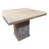 Mesa De Comedor Modelo Cubo Madera Pino Macizo 1 X 1 Metro