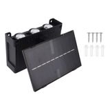 Luces Solares De Pared Para Exteriores, Impermeables, 6 Bomb