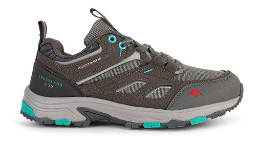 Zapatillas Montagne Crossland Gris Aqua Mujer