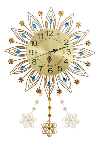 Reloj De Pared Moderno Con Decoracion De Pendulo, Reloj De P