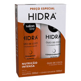 Kit Shampoo + Cond Hidra Salon Line Oleo De Coco 300ml