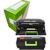 Cartucho De Cilindro 52d0z00 + Toner 624h Mx710 Mx711 Mx811