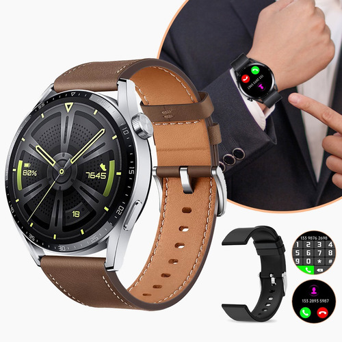 Reloj Inteligente Hombre Bluetooth Responde Y Hace Llamadas