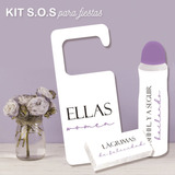 Kit Imprimible Sos Canasta Baño Casamiento 15 Lila