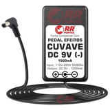 Fonte Dc 9v Para Pedal Cuvave Delay