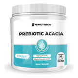 Fibras Intestino Dieta Goma Acácia Arábica 240g Newnutrition Sabor Natural