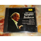 Wilhelm Kempff / Beethoven - Para Elisa - Cd Germany