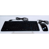 Teclado Y Mouse Hp Para Pc Usb No Mac Dell Gamer