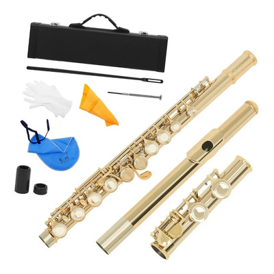 Flauta transversal Slade S16 color dorado | Envío gratis