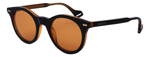 Gucci Gg0736s 004 Round Shape Cafe Carey