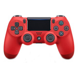 Controle Joystick Playstation Dualshock 4 Magma Red Sony