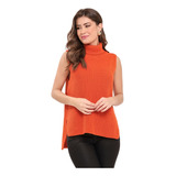 Blusa Colete Feminino Tricot Inverno Frio Grosso Tr0789