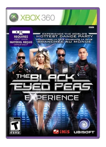 Juego: The Black Eyed Peas Experience, Sensor Kinect Para Xbox 360
