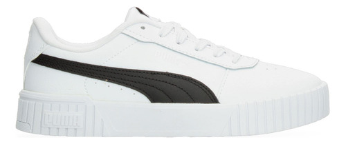 Tenis Puma Carina 2.0 Blanco Con Negro Para Mujer 