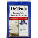 Velcro Brand Dr. Teal's Epsom Sal, 6 Libra Paquete De 2 Drtl