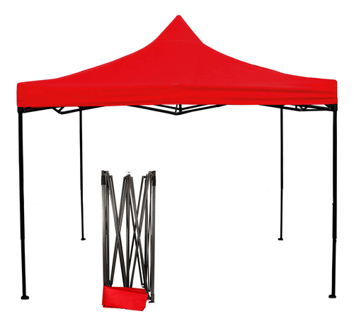 Toldo Carpa 3x3 Reforzado Plegable Jardin Techo Impermeable