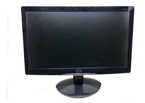 Monitor Lcd 15.6 Aoc W1642c + Cabo De Energia + Cabo Vga 