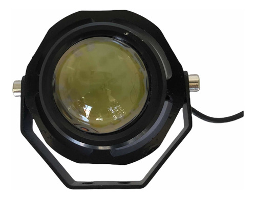 Par Faros Led Proyector Lupa Luz Blanca 15w