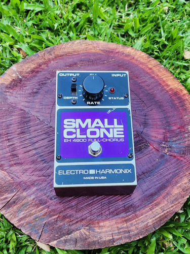 Pedal Electro Harmonix - Small Clone (full Chorus). Usa.