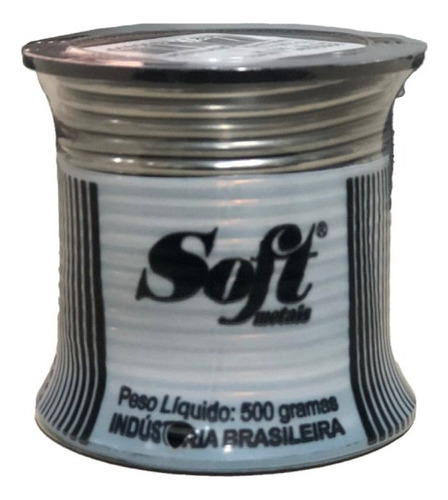 Rolo Fio De Solda Estanho 50 X 50 2,4mm Soft 500g Qualidade 110/220v