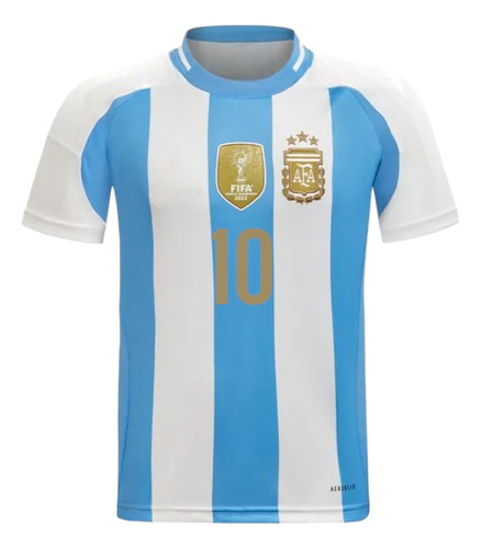 Camiseta Argentina 2024 Tres Estrellas #10