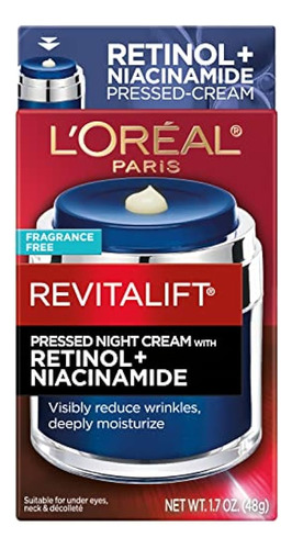 L'oreal Paris Revitalift Crema De Noche Prensada Con Retinol