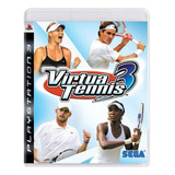 Jogo Virtua Tennis 3 - Ps3 - Mídia Física Original