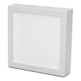 Plafón Panel Led Philips Cuadrado Aplicar 12w Cálido / Frío