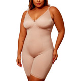 Cinta Body Modelador Plus Size Macaquinho 52 54 56 58 350841