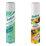 Kit Batiste Shampoo Seco Original + Tropical 200ml Importado