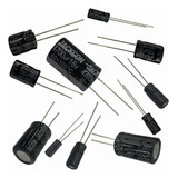 10 Capacitores Electroliticos 100uf X 25v 105°c (6,3 X 11mm)